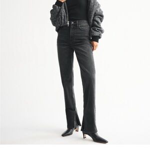 Abercrombie & Fitch 90s Straight Ultra High Rise